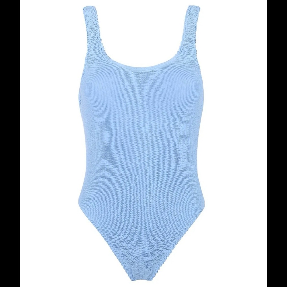 Pitusa pítusa Crinkle One Piece Swimsuit in Sky Blue